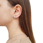 עגילי בֶּל 14K זהב לבן - עגילים בCharlie's Jewellery. [option1] - [variant_title]. תכשיטים יחודיים לנשים בעבודת יד