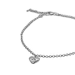 צמיד לב - bracelet בCharlie's Jewellery. כסף - כסף. תכשיטים יחודיים לנשים בעבודת יד